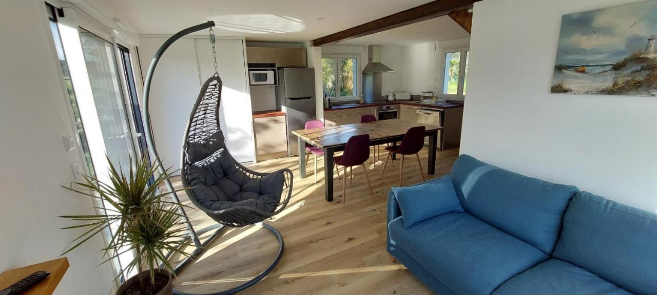 Maison De Vacances 4 Pers Avec Jardin Privatif A 1Km Plage Lines Et 300M De La Mer De Gavres - Ar Pil Jadur Plouhinec  Extérieur photo