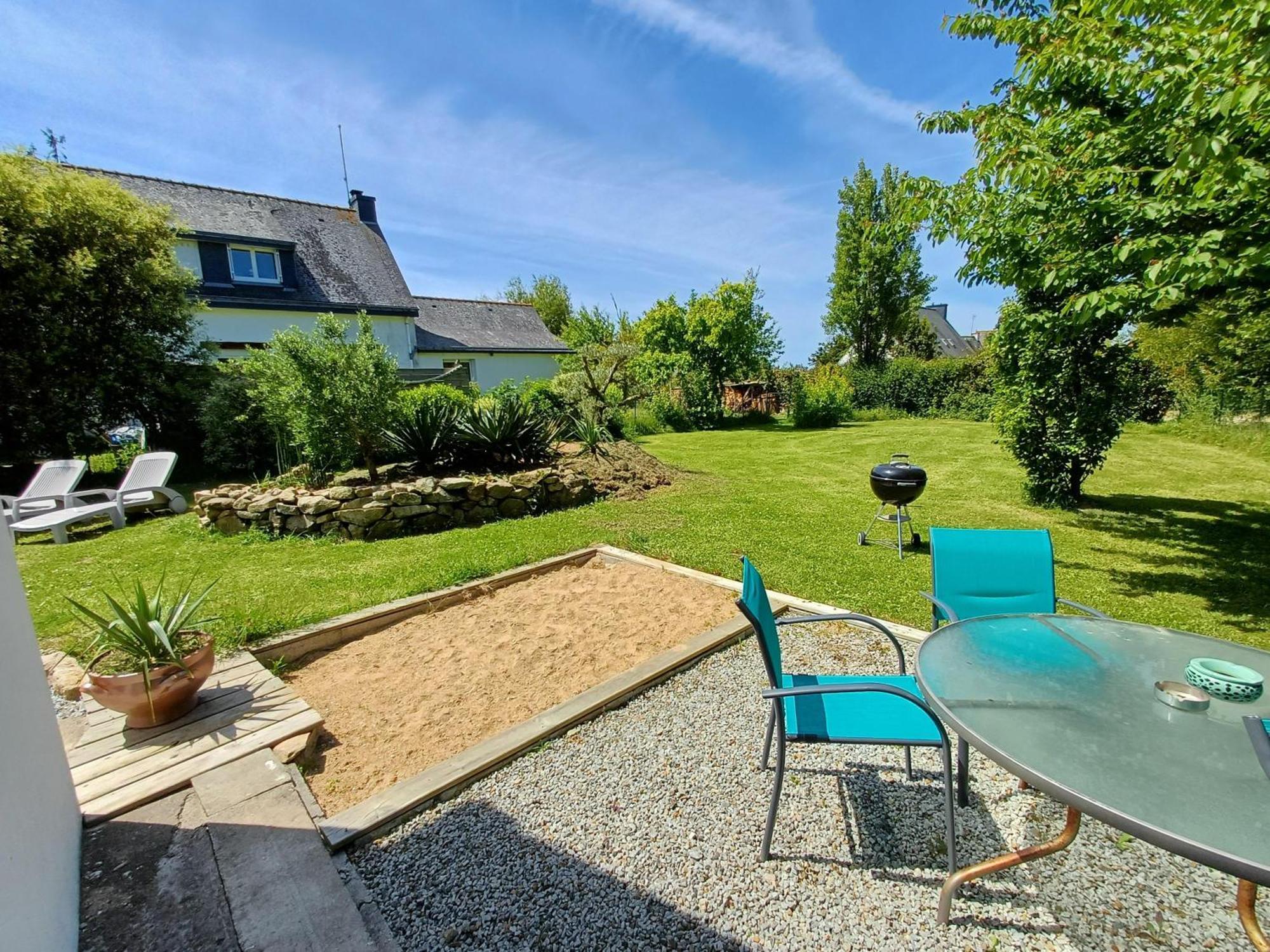 Maison De Vacances 4 Pers Avec Jardin Privatif A 1Km Plage Lines Et 300M De La Mer De Gavres - Ar Pil Jadur Plouhinec  Extérieur photo