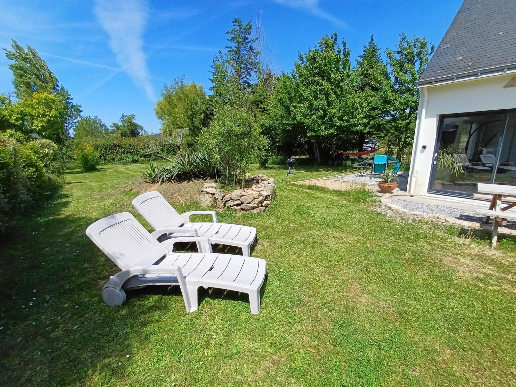 Maison De Vacances 4 Pers Avec Jardin Privatif A 1Km Plage Lines Et 300M De La Mer De Gavres - Ar Pil Jadur Plouhinec  Extérieur photo