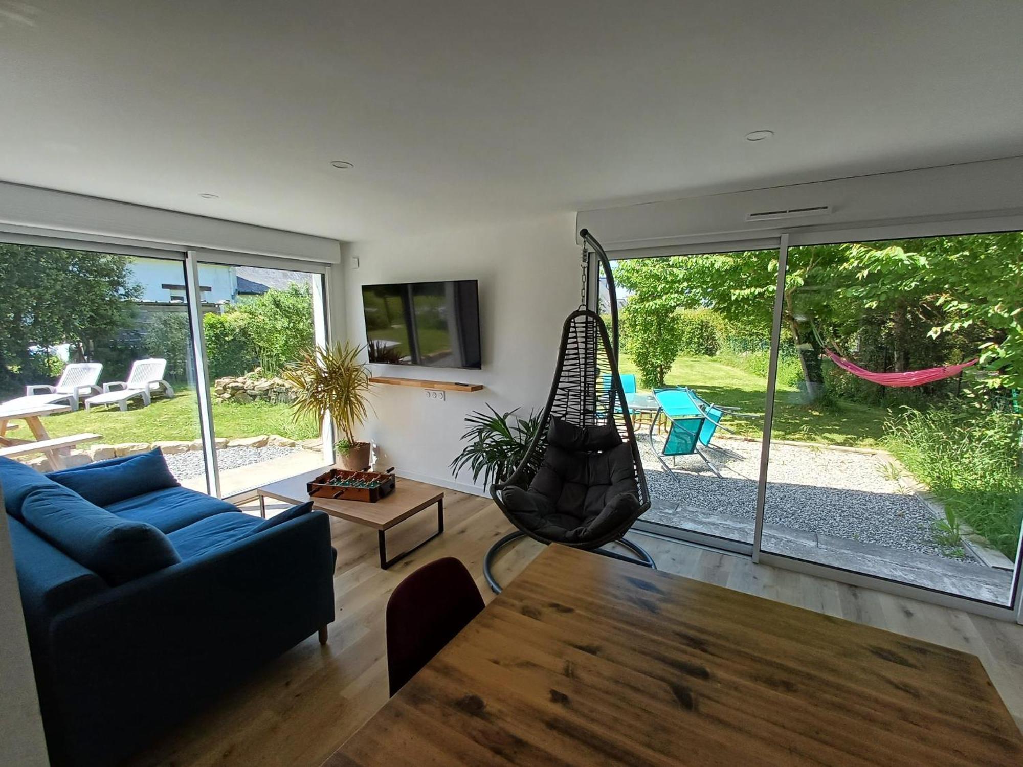 Maison De Vacances 4 Pers Avec Jardin Privatif A 1Km Plage Lines Et 300M De La Mer De Gavres - Ar Pil Jadur Plouhinec  Extérieur photo