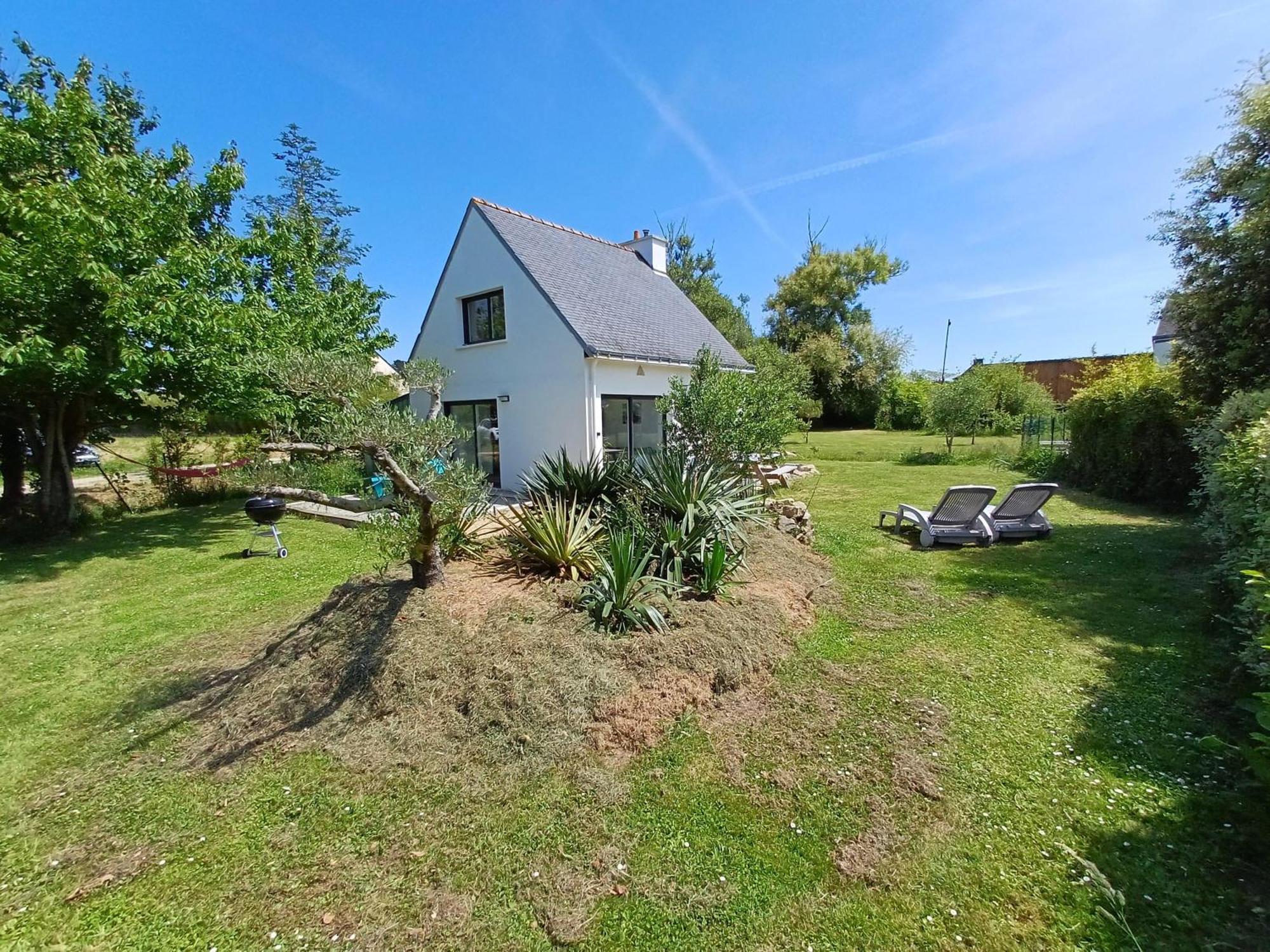 Maison De Vacances 4 Pers Avec Jardin Privatif A 1Km Plage Lines Et 300M De La Mer De Gavres - Ar Pil Jadur Plouhinec  Extérieur photo