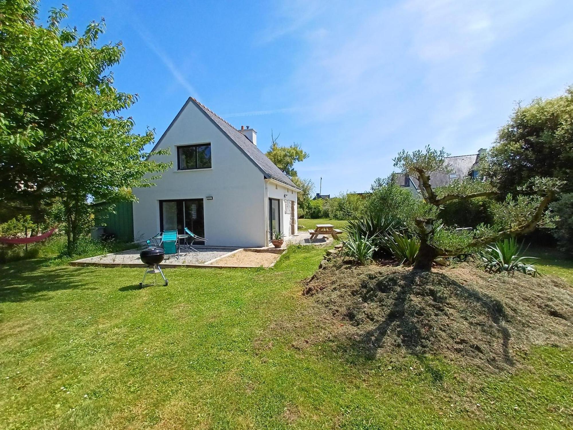 Maison De Vacances 4 Pers Avec Jardin Privatif A 1Km Plage Lines Et 300M De La Mer De Gavres - Ar Pil Jadur Plouhinec  Extérieur photo