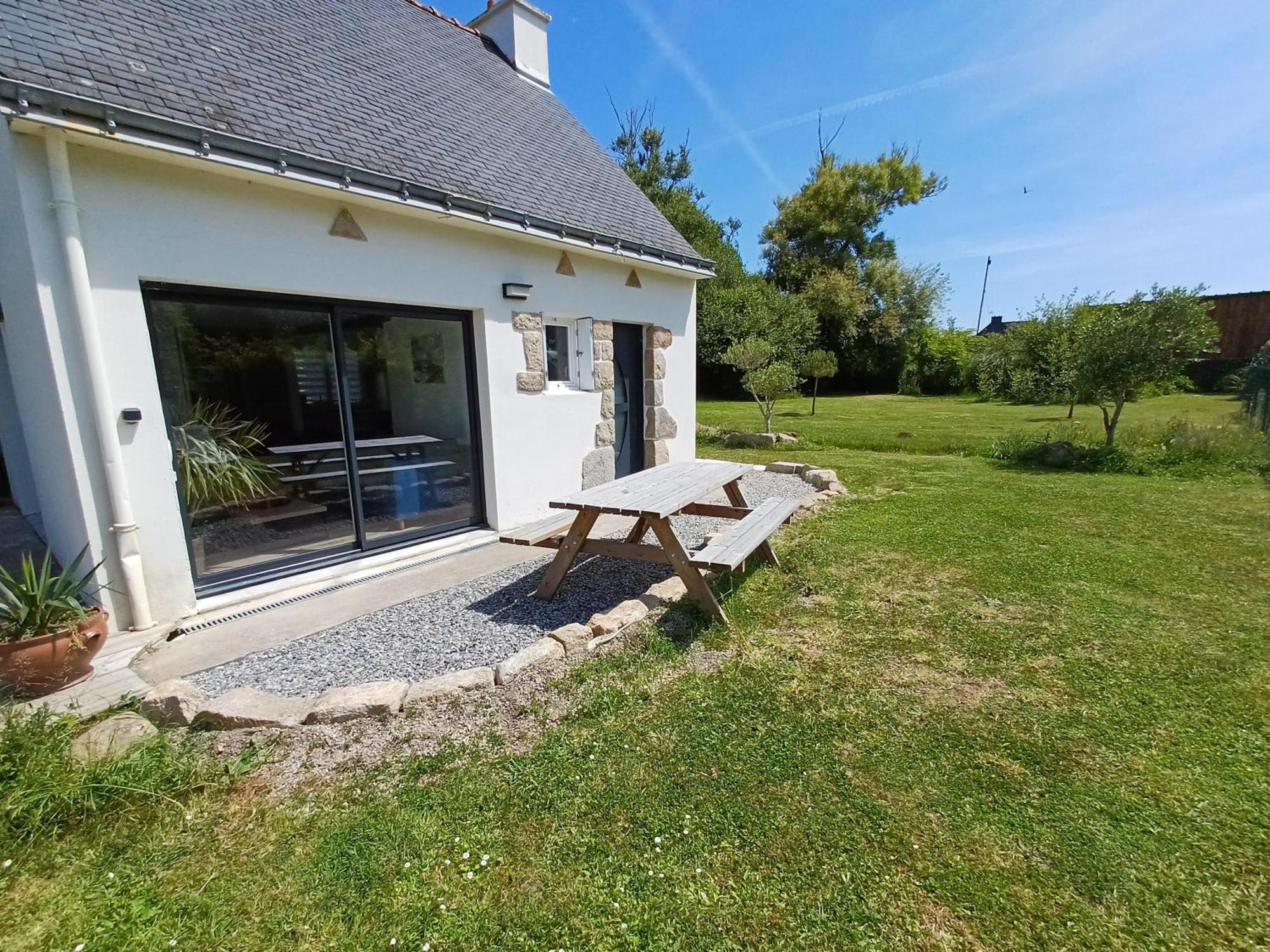 Maison De Vacances 4 Pers Avec Jardin Privatif A 1Km Plage Lines Et 300M De La Mer De Gavres - Ar Pil Jadur Plouhinec  Extérieur photo